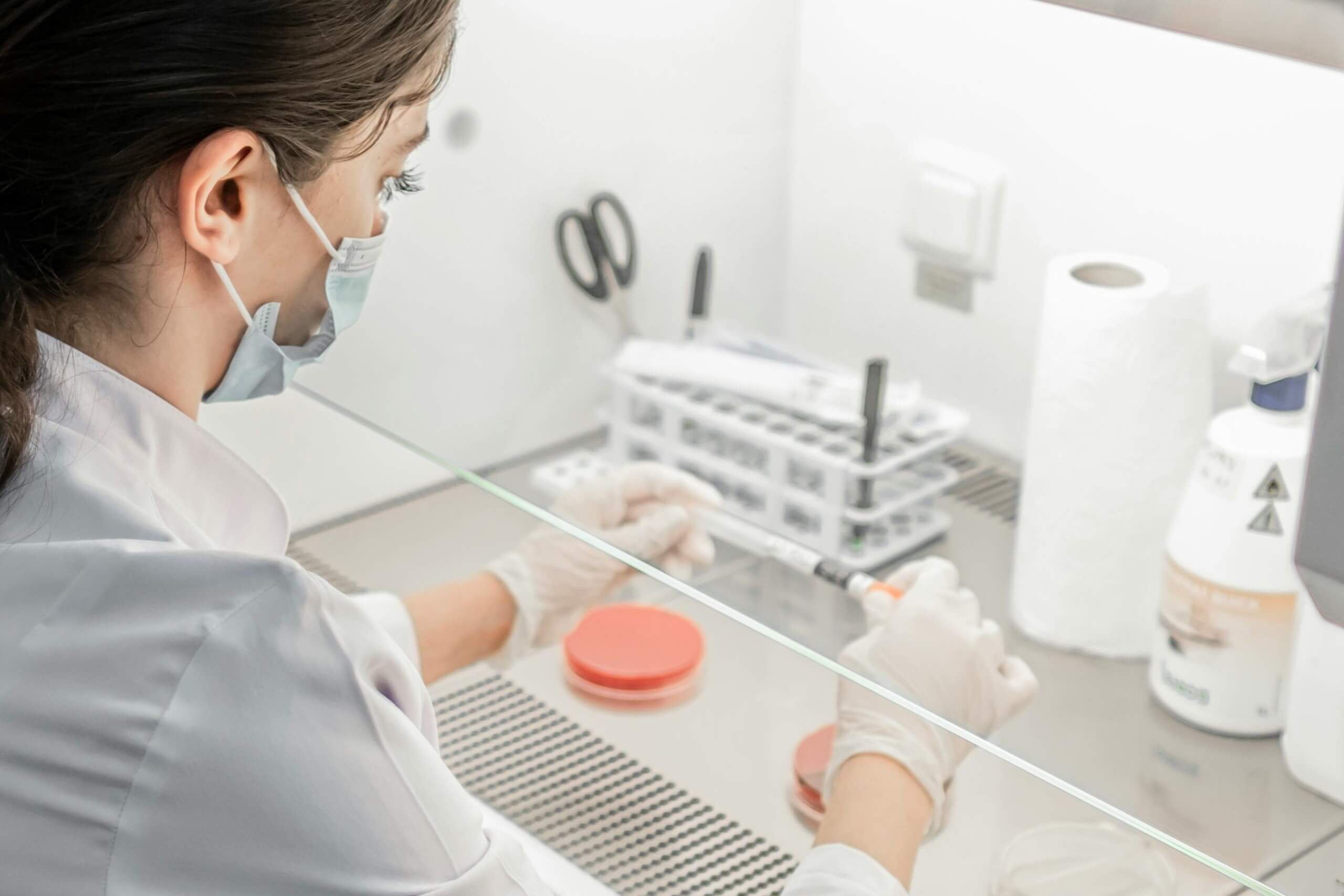 Scientist in a lab